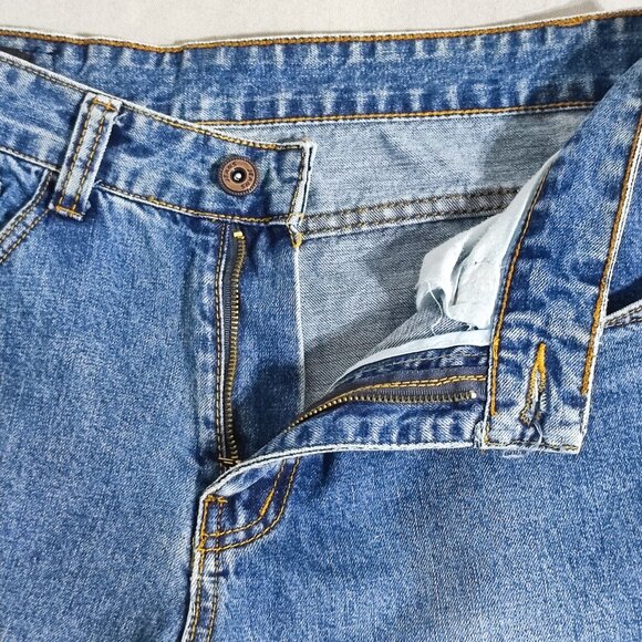 Massimo Dutti Jeans  men's size 30/32 denim blue colour slim fit straight denim - Picture 7 of 13